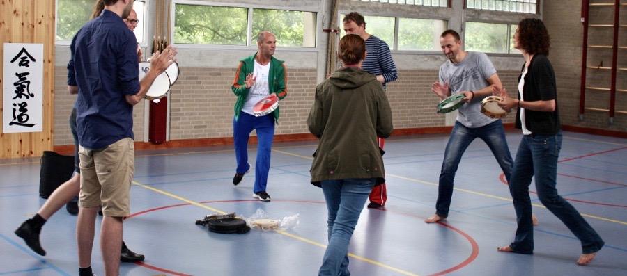 capoeira workshop bedrijfsuitje teambuilding schoolcursus