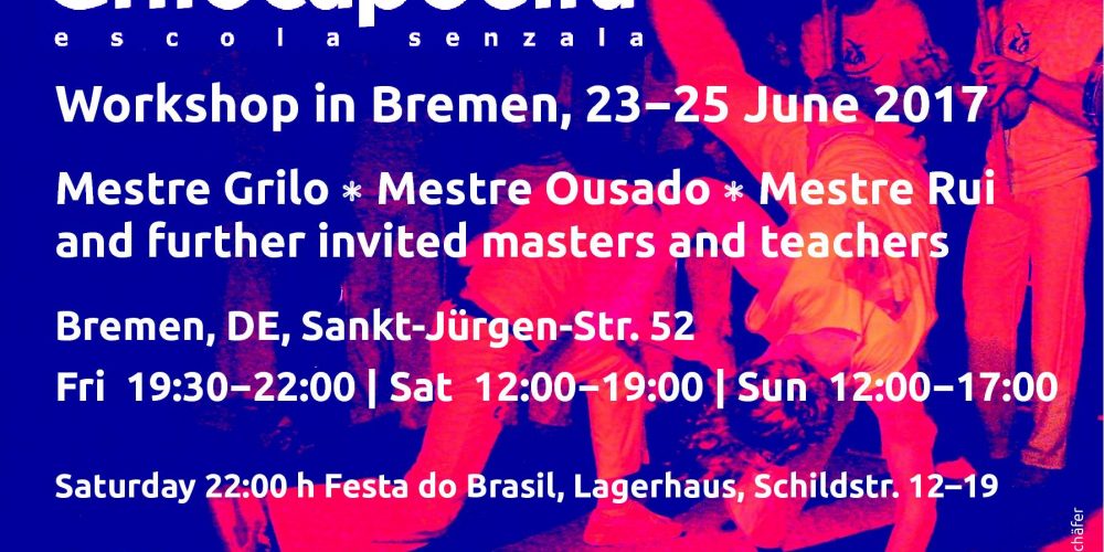 Grilo capoeira summer workshop Bremen
