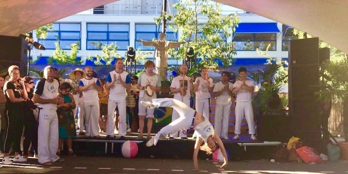 Capoeira demonstratie