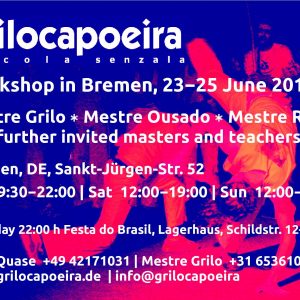 Grilo capoeira summer workshop Bremen