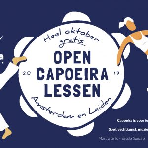 1 maand gratis meedoen met capoeira
