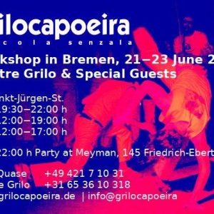 Grilo Capoeira – Workshop Bremen 2019